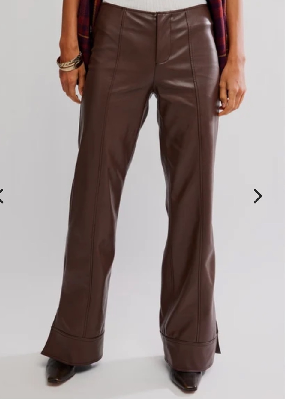 NEW🐴 Free People "We The Free" Glow Up Vegan Pants in potting soil $98